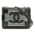 Boy Brick Flap Bag Striped Patent and Plexiglass Mini