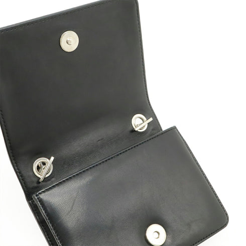 Boy Brick Flap Bag Striped Patent and Plexiglass Mini
