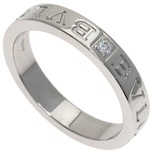 One Band Ring 18K White Gold with Diamond