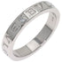 One Band Ring 18K White Gold with Diamond