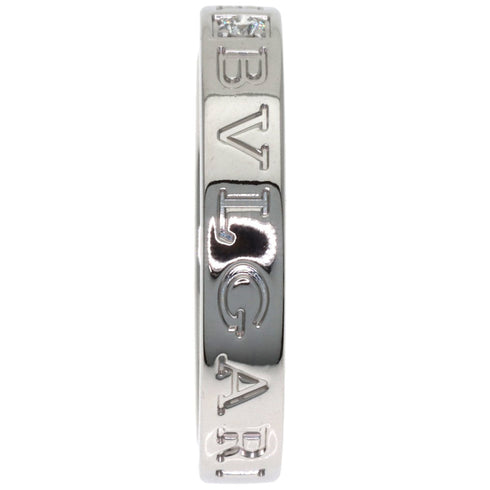 One Band Ring 18K White Gold with Diamond