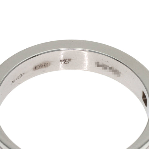 One Band Ring 18K White Gold with Diamond