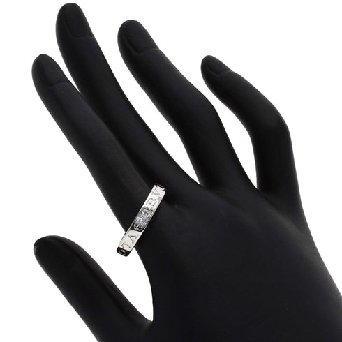One Band Ring 18K White Gold with Diamond