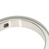 One Band Ring 18K White Gold with Diamond