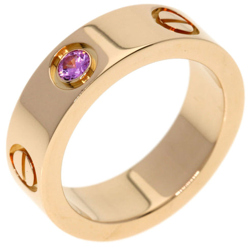 Ring 18K Rose Gold with Sapphire