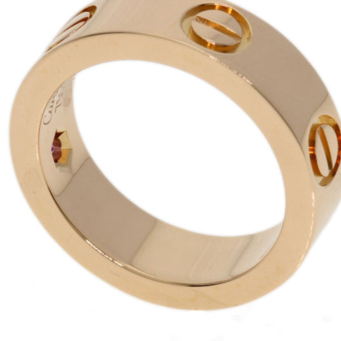 Ring 18K Rose Gold with Sapphire
