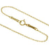 Open Heart Pendant Necklace 18K Yellow Gold 12.4mm