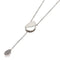 Pendant Necklace 18K White Gold with Diamond