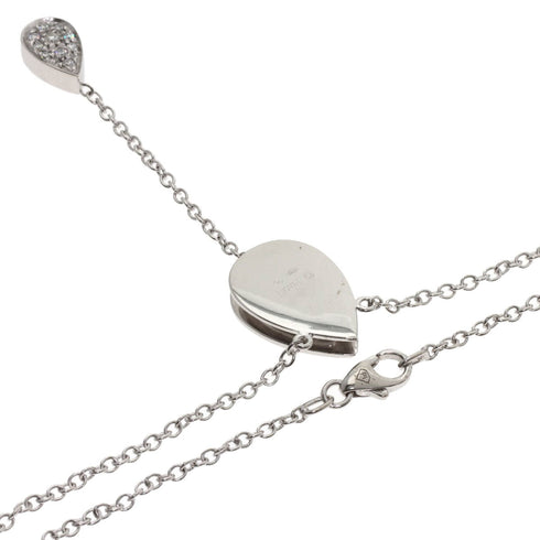 Pendant Necklace 18K White Gold with Diamond