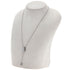 Pendant Necklace 18K White Gold with Diamond