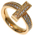 Ring 18K Rose Gold with Diamond