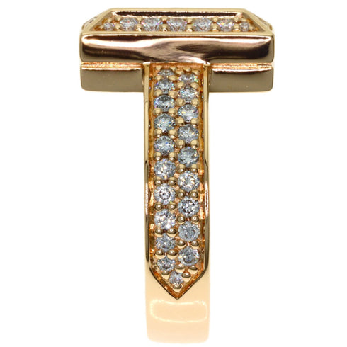 Ring 18K Rose Gold with Diamond