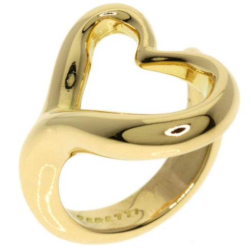 Open Heart Ring 18K Yellow Gold