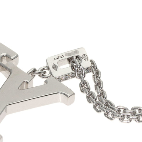Pendant Necklace 18K White Gold with Diamond