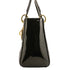 Lady Dior Bag Cannage Quilt Patent Medium