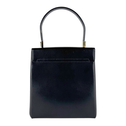Gancini Convertible Top Handle Bag Leather Mini