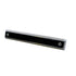 Tie Pin Leather and Metal Black Brooch