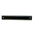 Tie Pin Leather and Metal Black Brooch