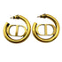 Earrings Gold-Tone Metal