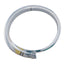 Square Wrap Bracelet Sterling Silver with 9 Diamonds