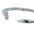 Square Wrap Bracelet Sterling Silver with 9 Diamonds