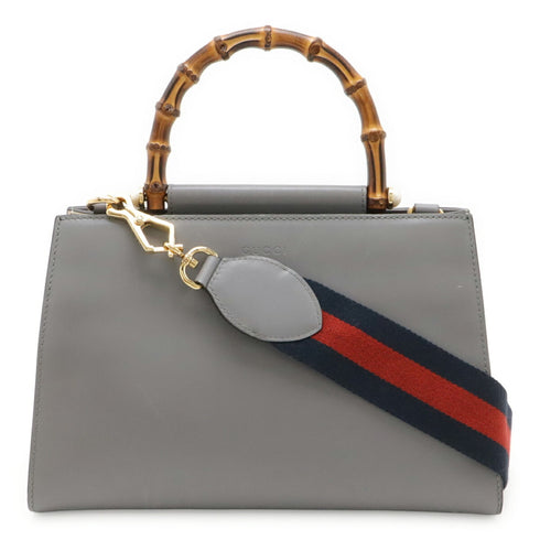 Nymphaea Top Handle Bag Leather Small