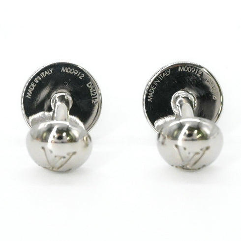 Cufflinks Metal Black and Silver Bracelet