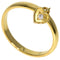 Heart Diamond Ring 18K Yellow Gold