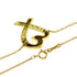 Loving Heart Pendant Necklace 18K Yellow Gold