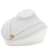Loving Heart Pendant Necklace 18K Yellow Gold