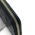 Zip Around Wallet Quilted Caviar Long