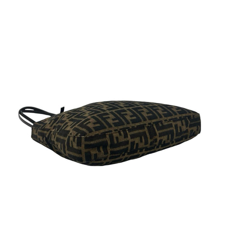Vintage Shoulder Bag Zucca Canvas Medium