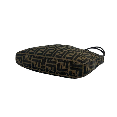Vintage Shoulder Bag Zucca Canvas Medium