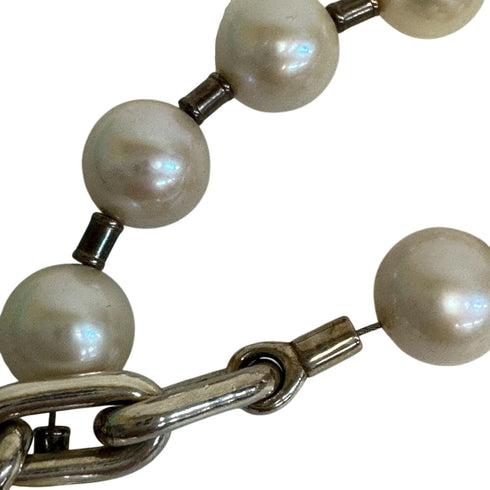 Pendant Necklace Sterling Silver With Pearl