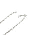 Double Lock Choker Necklace Sterling Silver