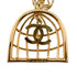 CC Logo Clip-On Single Earring Metal Gold-Tone Metal