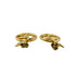 CC Logo Clip-On Earrings Metal Gold-Tone Metal