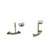 T Smile Mini Pendant Necklace Sterling Silver Earrings Sterling Silver
