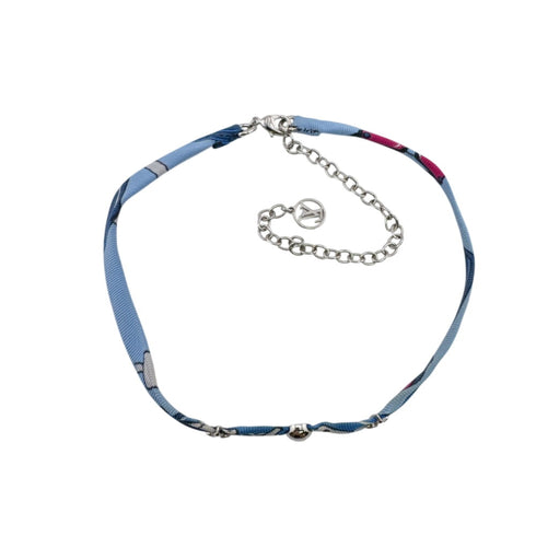 Bee Mindful Charm Bracelet Metal Blue