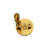 CC Logo Clip-On Single Earring Metal Gold-Tone Metal