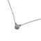 Elsa Peretti Diamonds By The Yard Pendant Necklace Sterling Silver and Diamond