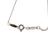 Elsa Peretti Diamonds By The Yard Pendant Necklace Sterling Silver and Diamond