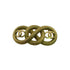 CC Logo Brooch Metal