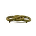 CC Logo Brooch Metal