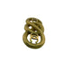 CC Logo Brooch Metal