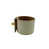 Bangle Leather and Metal Ivory Bracelet