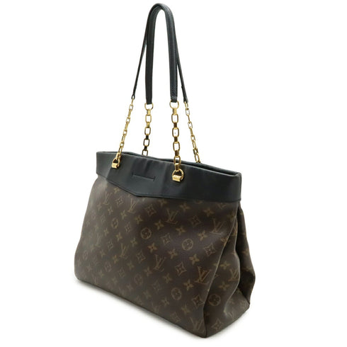 Pallas Shopper Monogram Canvas and Calfskin