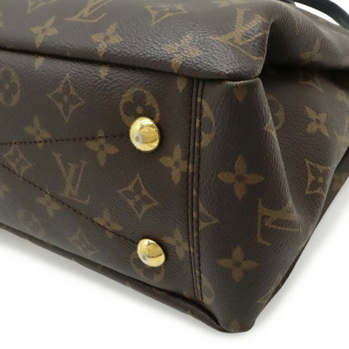 Pallas Shopper Monogram Canvas and Calfskin