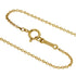 Bean Pendant Necklace 18K Yellow Gold 7.5mm