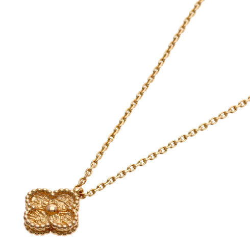 Sweet Alhambra Pendant Necklace 18K Rose Gold